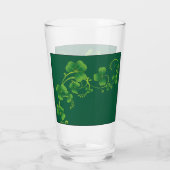 Vin et verre de trèfle de Saint-Patricks (Dos)