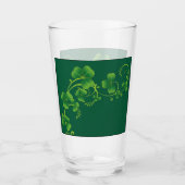 Vin et verre de trèfle de Saint-Patricks (Devant)