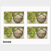 Vin Étiquette Chardonnay Vignoble Mariage (Feuille)