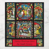 Vin Étiquette en verre (Étiquettes simples)