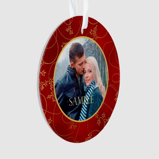 Vin Gold Leaf Modèle photo Premier Noël (devant)