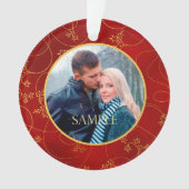 Vin Gold Leaf Modèle photo Premier Noël (devant)