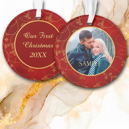 Vin Gold Leaf Modèle photo Premier Noël