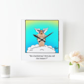 Vin Humour "Spectickles" Mur Horloge Cadeau (Maison)