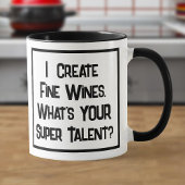 Vin Maker Super Talent. Mug à café à deux tons