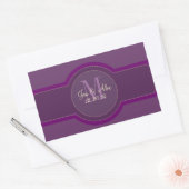 Vin Mariage Plum violet Étiquettes (Enveloppe)