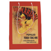 Vin Mariani Dancing Girl Pesting Wine Medium Cadeauzakje (Voorkant)