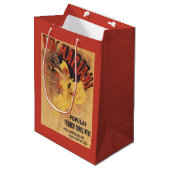 Vin Mariani Dancing Girl Pesting Wine Medium Cadeauzakje (Voorkant Gekanteld)