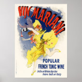Vin Mariani, Jules Chéret Poster (Voorkant)