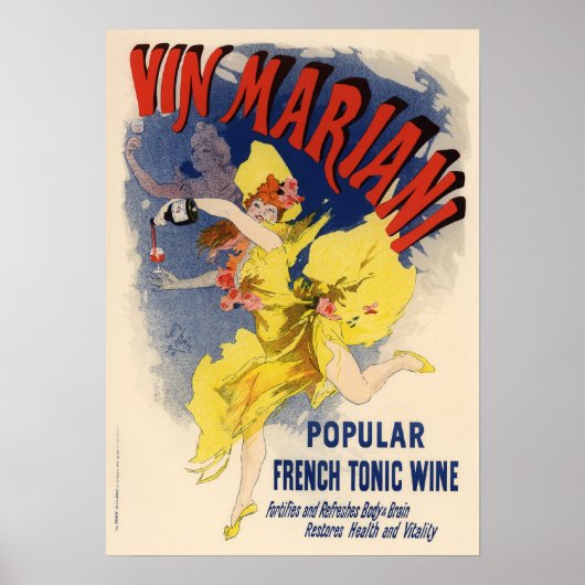 Vin Mariani Poster (Voorkant)