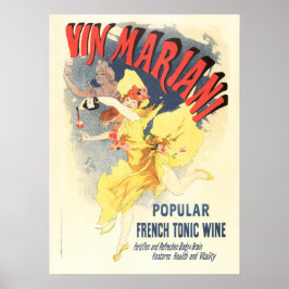VIN MARIANI WINE Jules Cheret  Frans Poster