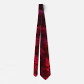 Vin moderne unique Monogramme rouge Cravate initia (Dos)