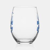 Vin parce que Adutting est Vin dur Verre Stemless (Gauche)