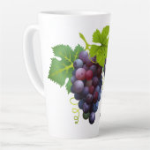 Vin Pays Latte Mug (Angle gauche)