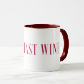 Vin petit-déjeuner - Café Mug (Devant droit)