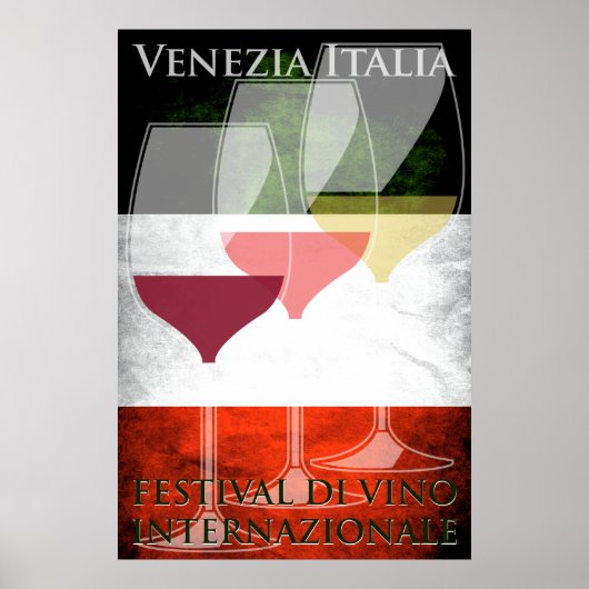 Vin Poster Italie Italien (Devant)