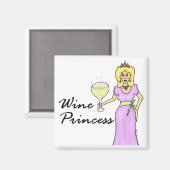Vin Princesse (pas de dire) Magnet (Recto/Verso)