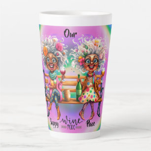 Vin Quirky Lady Wine Mode Latte Mug
