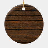 Vin Retraité Premier Ornement de Noël (Dos)