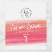 Vin rouge dégustation vin nombre de étiquettes (Étiquettes simples)