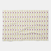 Vin rouge et fromage brie Imprimer Serviette alime (Horizontal)