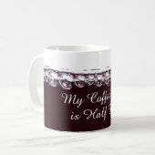 Vin rouge ma tasse est à moitié pleine (Devant gauche)