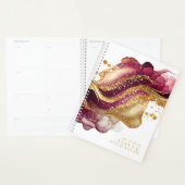 Vin rouge Mariage Abstrait Sparkling ID1018 (Devant avec enveloppe)