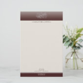 Vin rouge victorien Vin rouge Customisé papeterie (Debout devant)