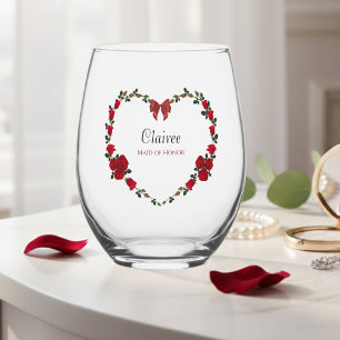 Vin Sans Pied Ensemble de verre à boire Cadeau de Demoiselle d'H