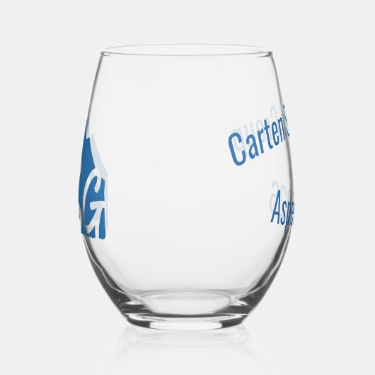 Vin Sans Pied Verre à neige Carten (Gauche)