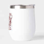 Vin sarcastique amusant dire bon temps pour le vin (Gauche)