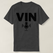 Vin Scully Microfoon 16 T-shirt (Design voorkant)