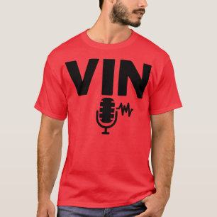 Vin Scully Microfoon 18 T-shirt