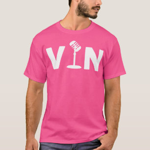 Vin Scully Microfoon 3 T-shirt