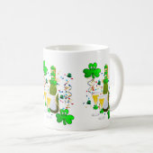 Vin Shamrock de la Mug de la Saint Patrick (Devant droit)