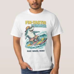 Vin-tastische golven t-shirt