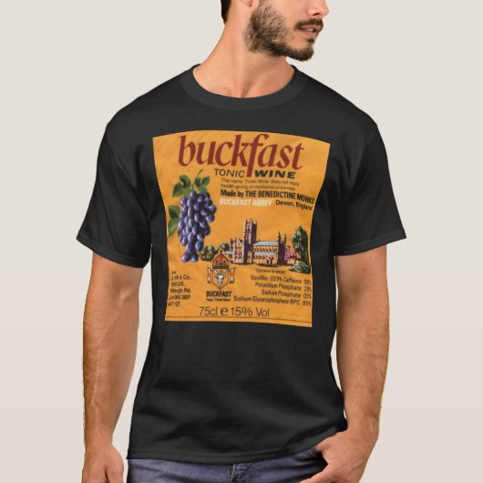 Vin Tonique Buckfast Description T-shirt classique (Devant)