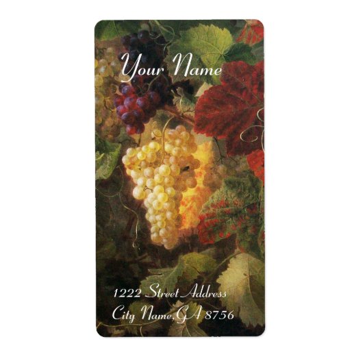 VIN VIGNOBLE VIN VIGNOBLE ÉTIQUETTES DE LA FÊTE DE (Devant)