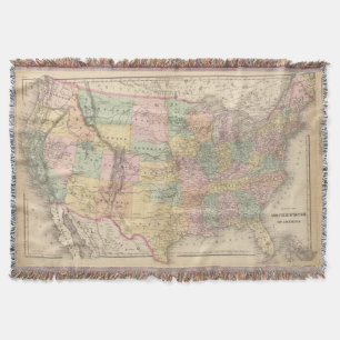 Vinagkaart van de Verenigde Staten (1873) Deken