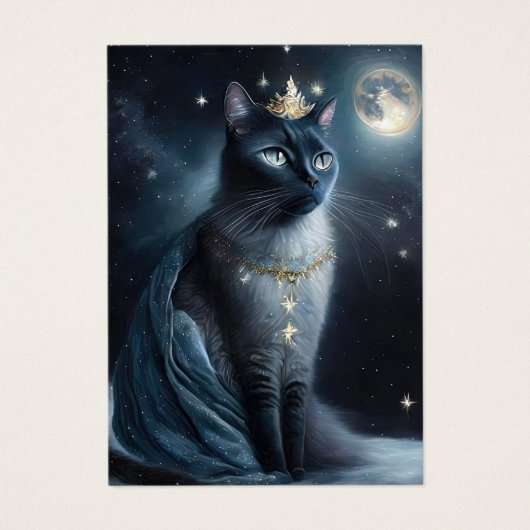 Vinatge Royal Cat Visitekaartje (Voorkant)