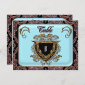 Vinault Tablot Victoriaans Briefkaart (Voorkant / Achterkant)