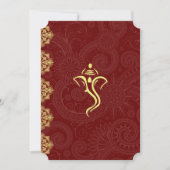 Vinayaka Wedding Invitations Kaart (Voorkant)