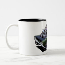 Vince crain 1969 Geboren in Buzz Tweekleurige Koffiemok