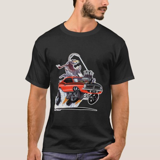 Vince Crains High Octane Art, 1970 AAR 'cuda T-shirt (Voorkant)