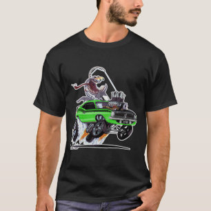 Vince Crains High Octane Art, 1970 AAR 'cuda T-shirt