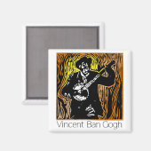Vincent Ban Gogh Magnet (Recto/Verso)