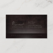 Vincent Carte de visite (Dos)