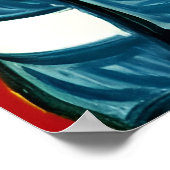 Vincent Cat Gogh Poster (Hoek)