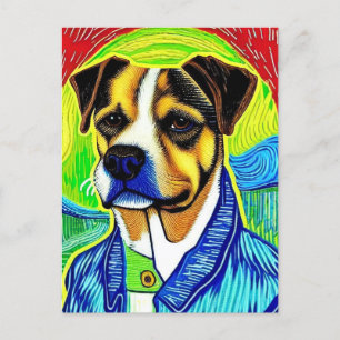 Vincent Van Dog Briefkaart