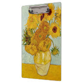 Vincent van Gogh 12 Zonnebloemen impressionist Klembord (Links)